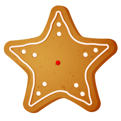 466x466 Transparent Christmas Star Cookie Clipart 0 Image Image