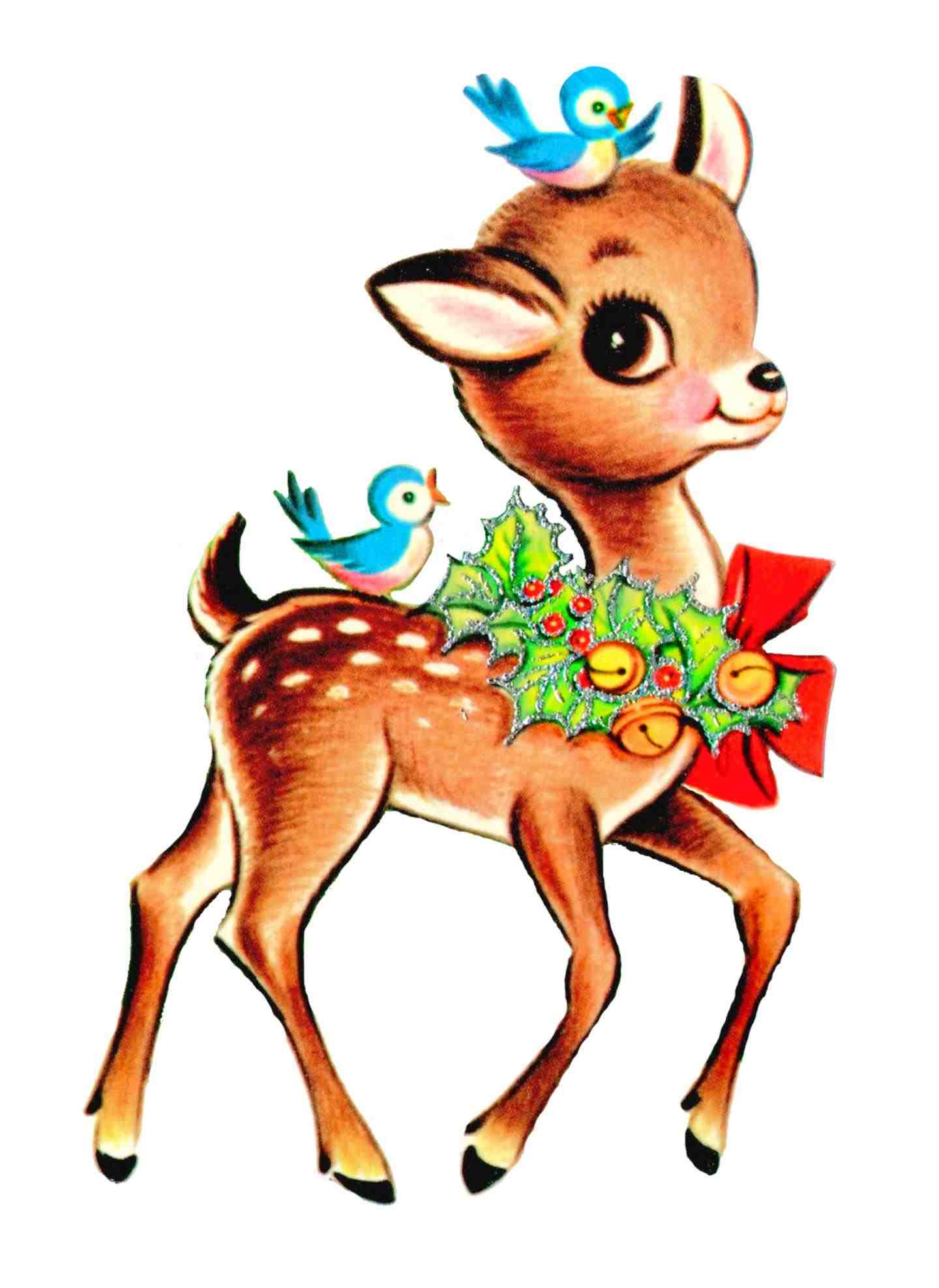 1440x1976 Cute Christmas Reindeer Clip Art Cheminee.website