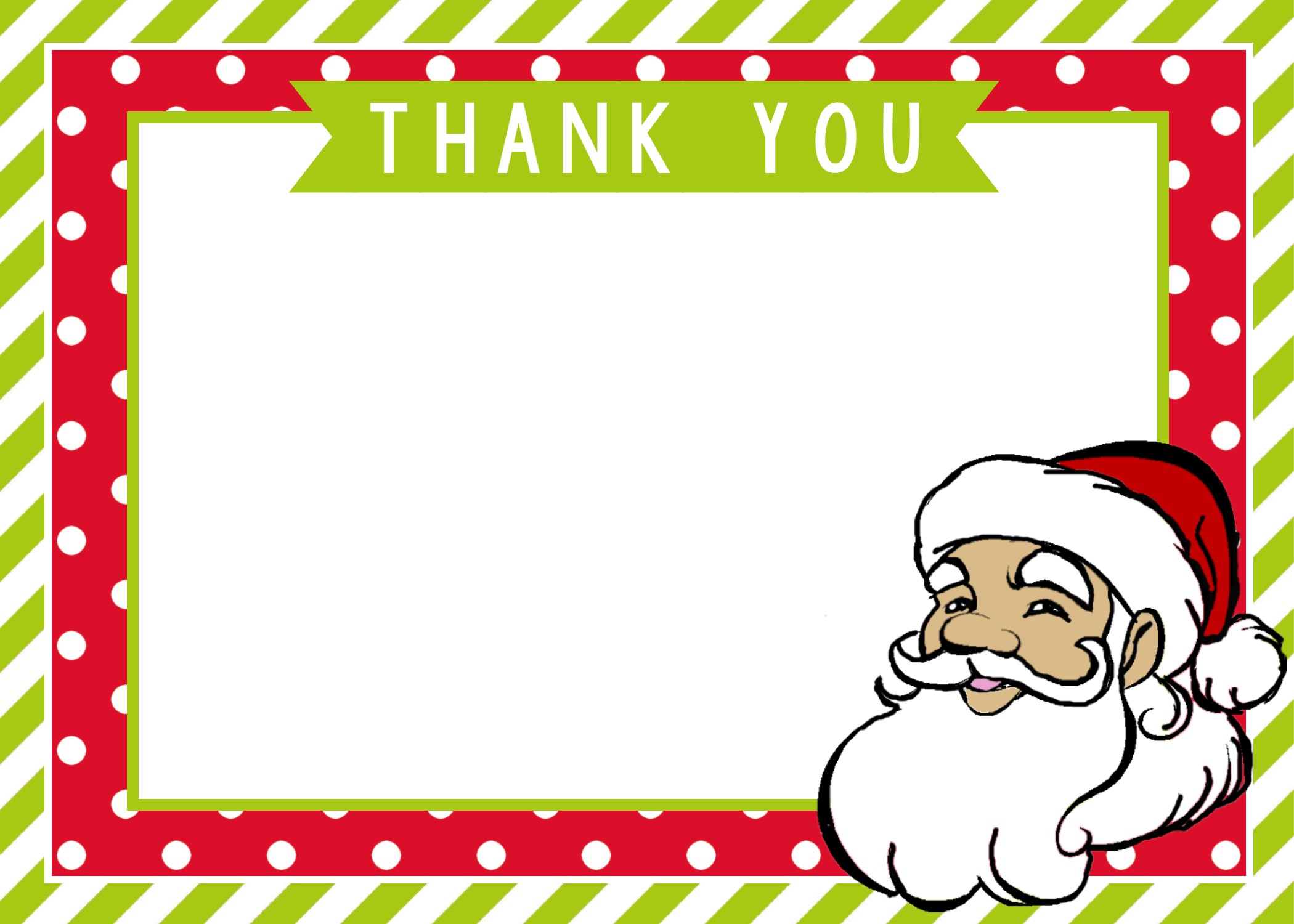2100x1500 Christmas Crafts Thank You Santa Card Mimi's Dollhouse