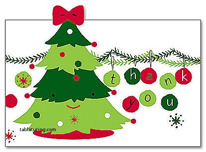 414x306 Thank You Christmas Card] Thank You Christmas Cards Holiday