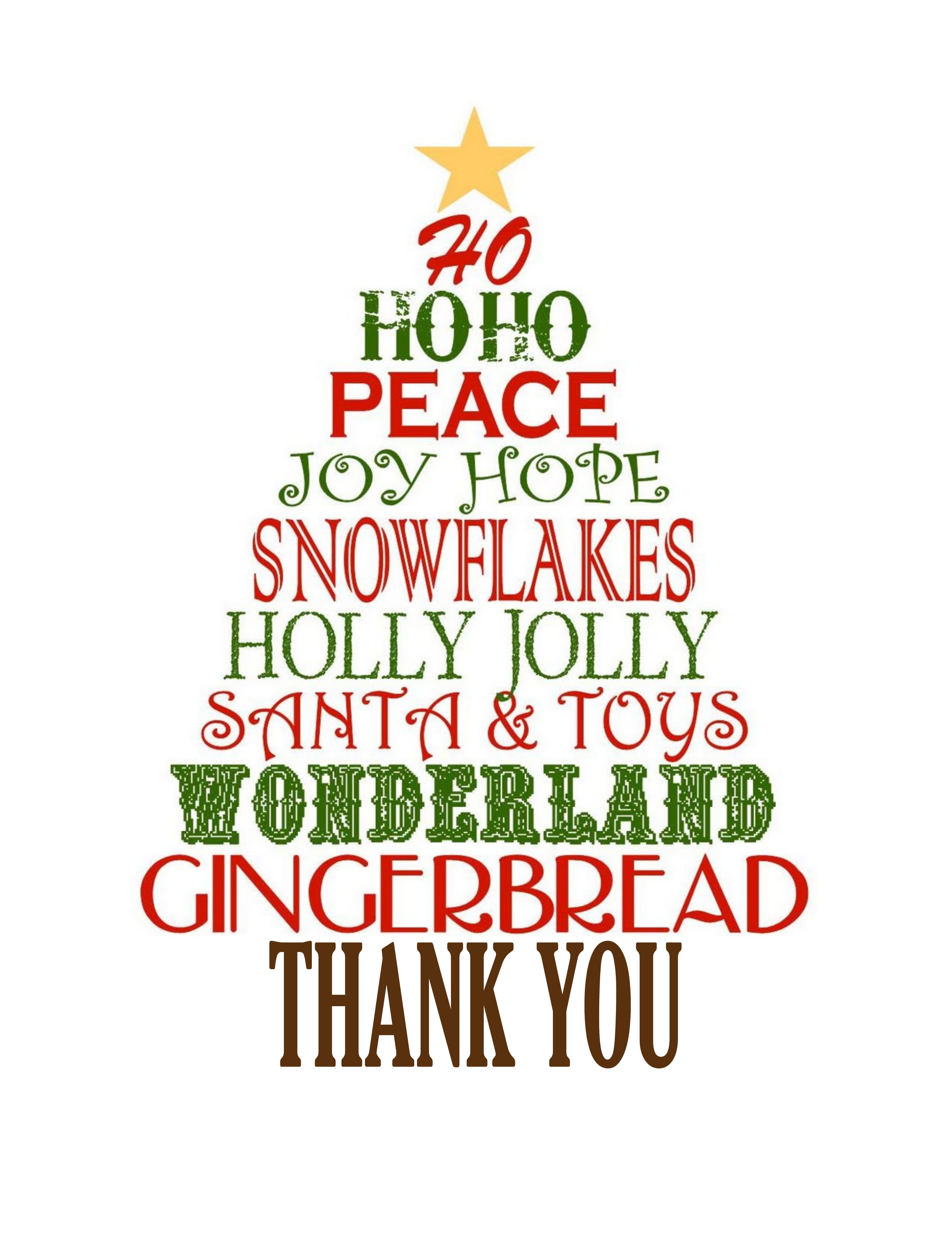 5100x6600 Christmas Thank You Images Images Hd Download