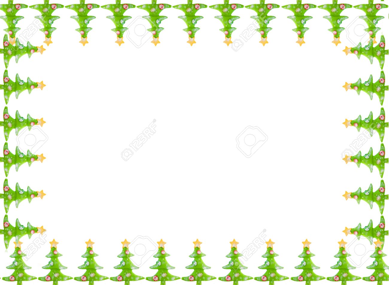 Christmas Tree Border | Free download on ClipArtMag