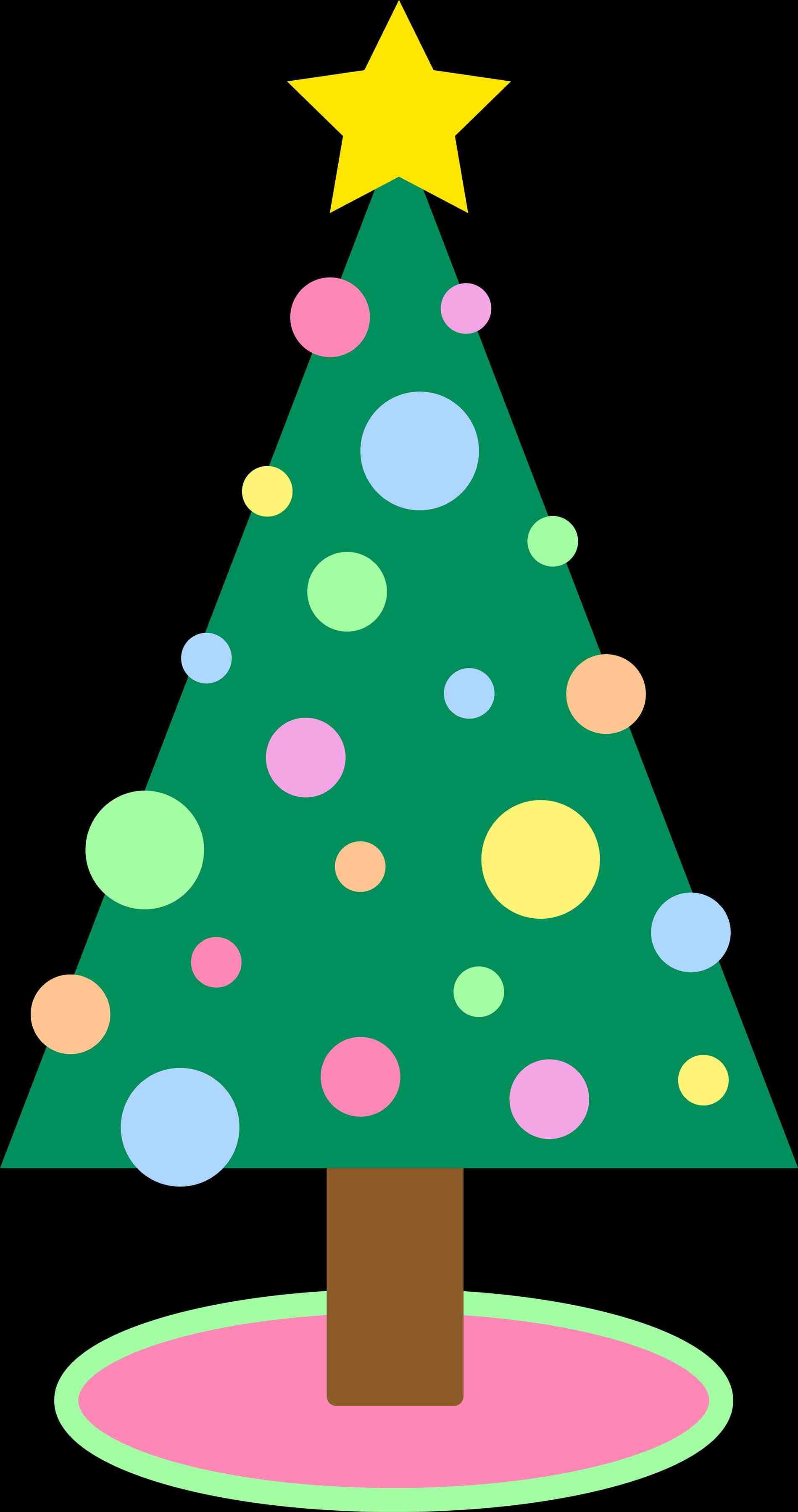 Christmas Tree Border Clipart Free Download On ClipArtMag