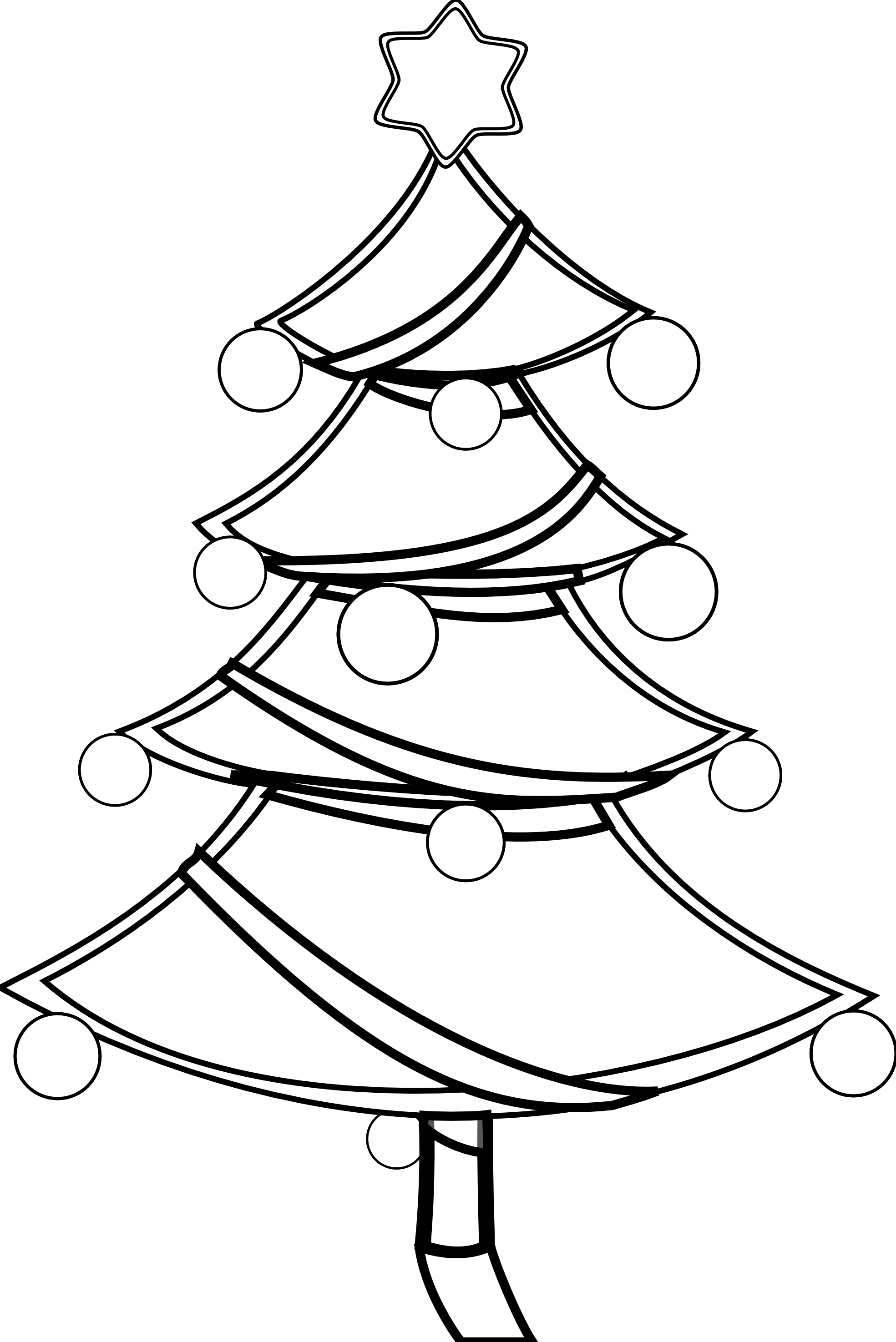 1969x2950 Christmas Tree Clipart Xmas Tree