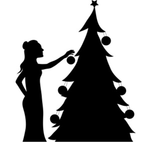 300x283 Christmas Tree Clipart Christmas Decoration