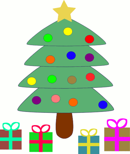 432x512 Christmas Tree Clip Art Tree Clipart 7