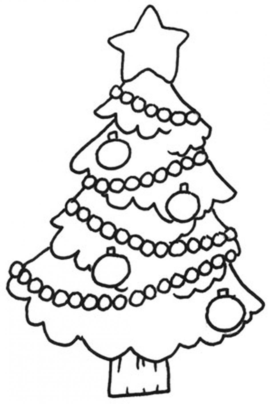 945x1417 Download Coloring Pages. Coloring Pages For Christmas Tree