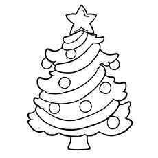 230x230 Top 35 Free Printable Christmas Tree Coloring Pages Online