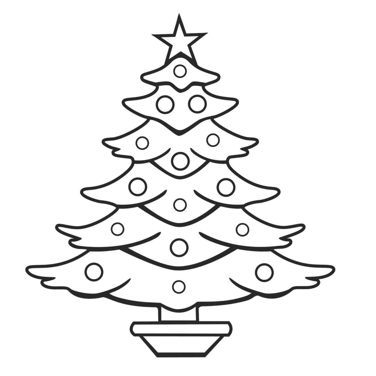 1307x1307 Christmas Tree Animation Black And White Cheminee.website