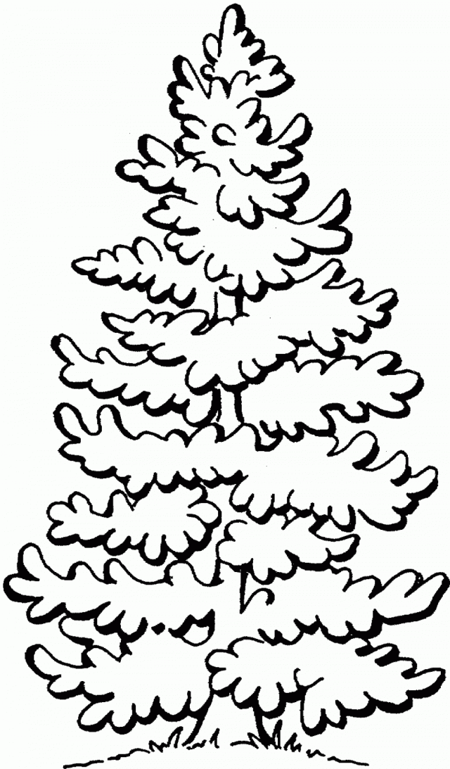 640x1093 Christmas Tree Black White Free Tall Tree Clipart Black