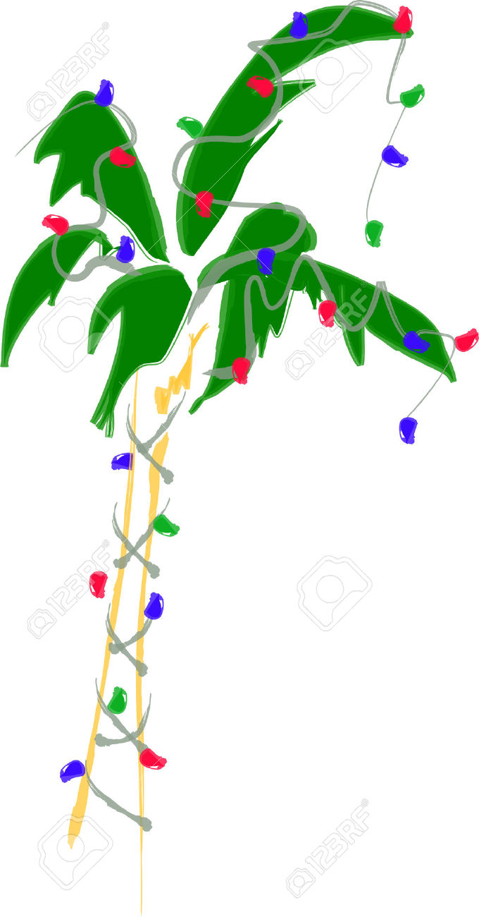 680x1300 Christmas Lights Christmas Tree Clipart