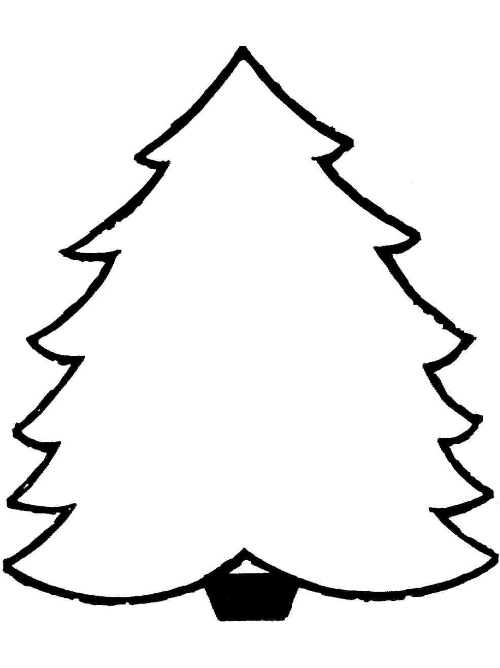 985x1314 Black And White Christmas Tree Outline Cheminee.website
