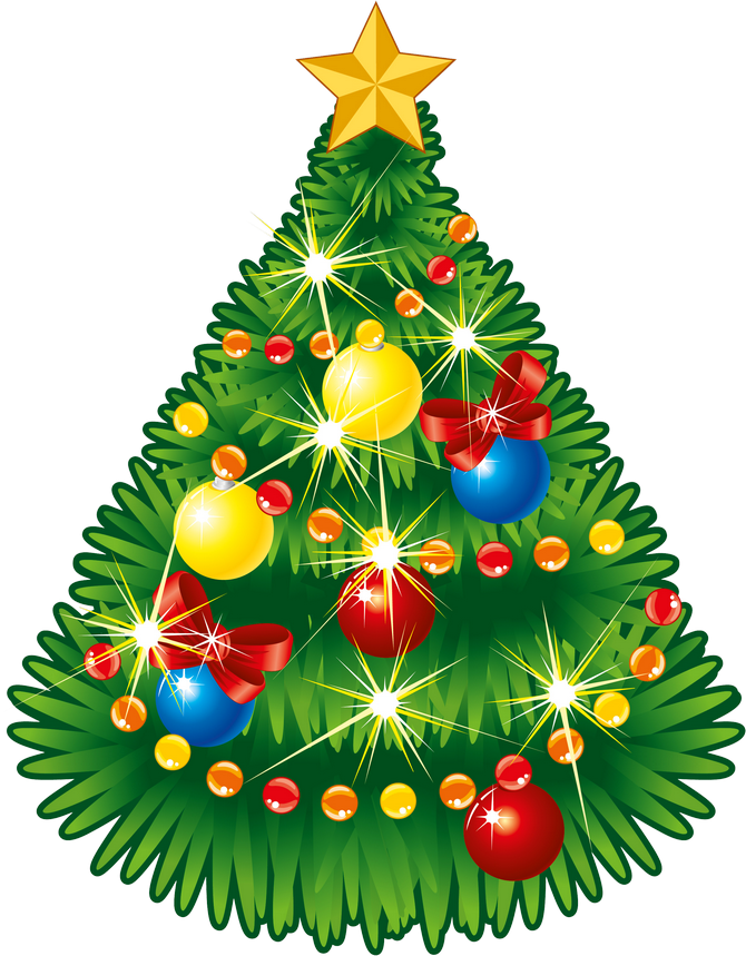 670x859 Transparent Christmas Tree With Star Png Clipartu200b Gallery