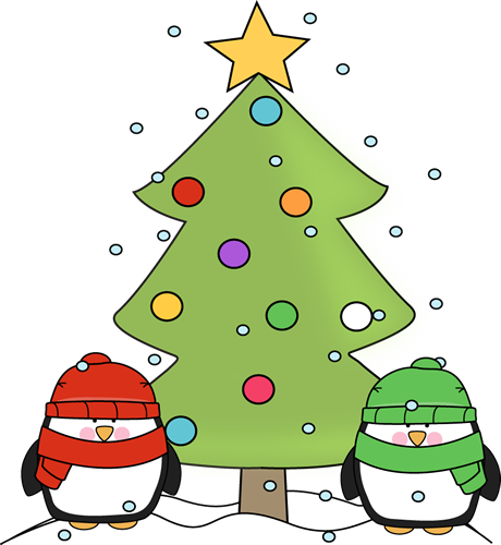 460x500 Cute Christmas Tree Clipart