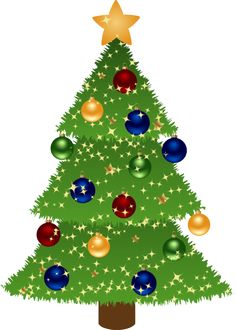 Christmas Tree Watermark | Free download on ClipArtMag