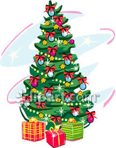 236x300 Christmas Tree With Presents