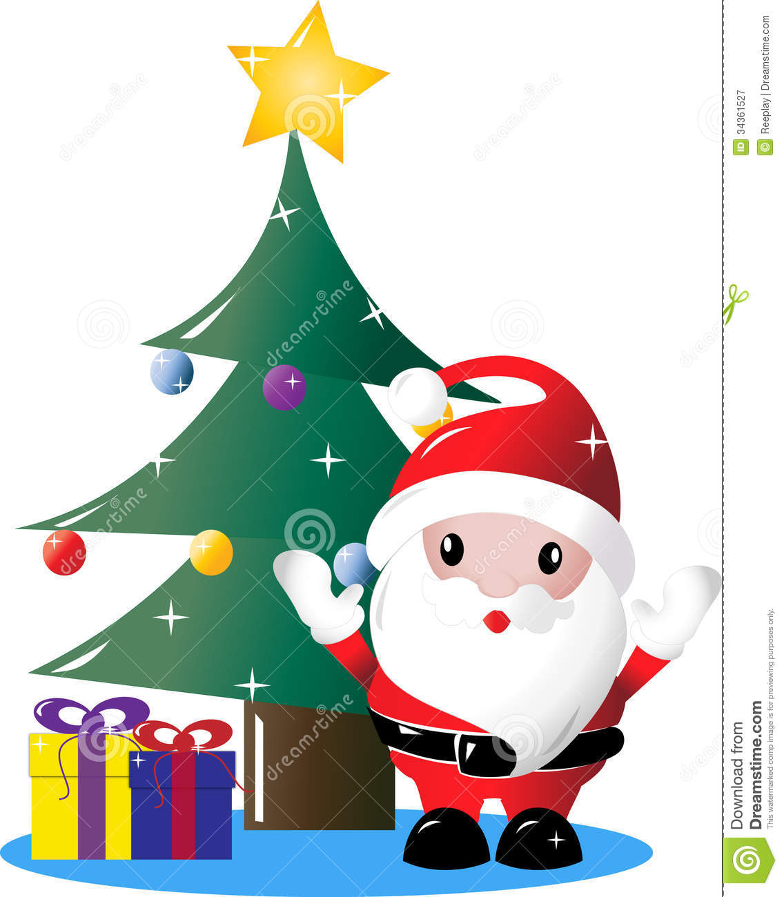 1136x1300 Christmas Tree Clipart Present Santa Clip Art