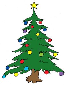 236x299 This Nice Christmas Tree With Presents Clip Art Can Be Used