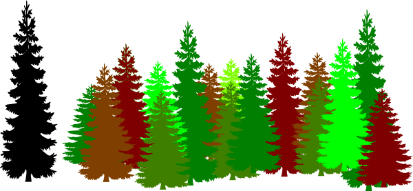 600x277 Forest Trees Clipart Forest Trees Clip Art