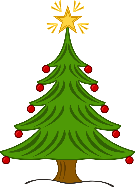 555x767 Free Christmas Tree Images Clip Art