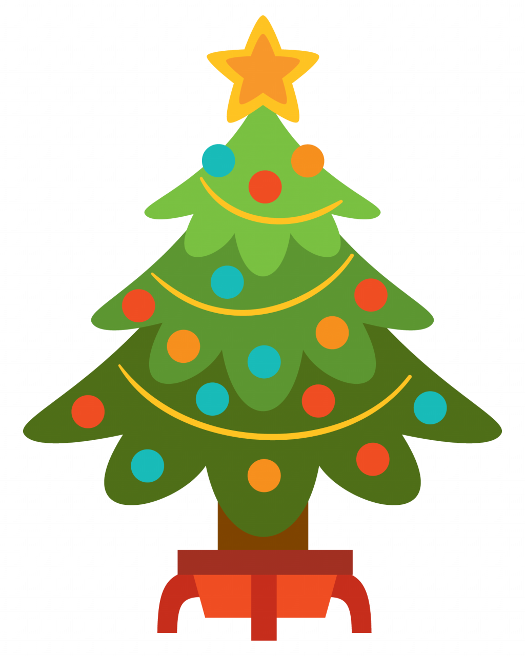Christmas Trees Clipart Free | Free download on ClipArtMag