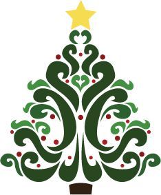 234x283 Free Christmas Tree Clipart Cricut Ideas Tree