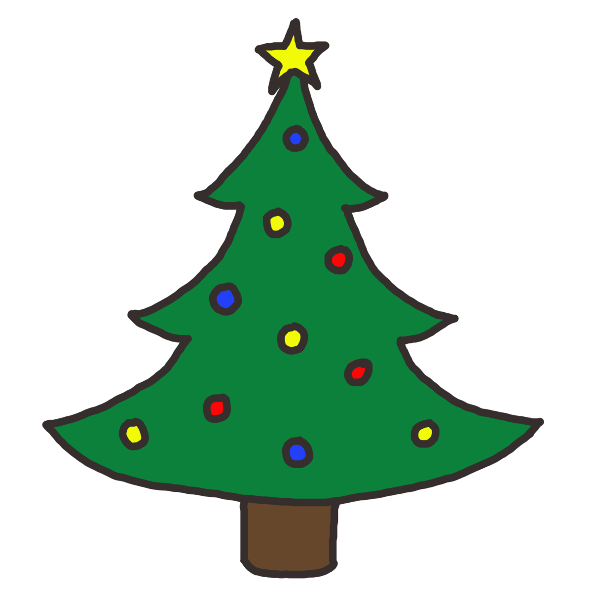 1200x1200 Clipart Christmas Trees