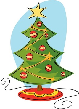 267x368 Free Clipart Of Christmas Trees
