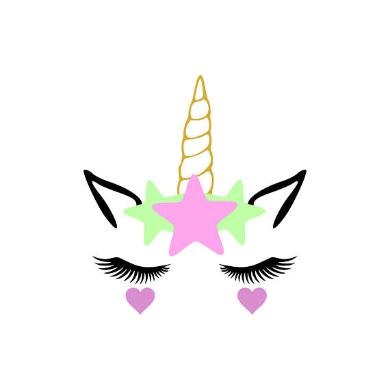 570x570 Unicorn Unicorn Svg Unicorn Cut File Unicorn Face Svg Magical