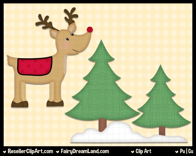 800x639 Christmas Village Commercial Clip Art