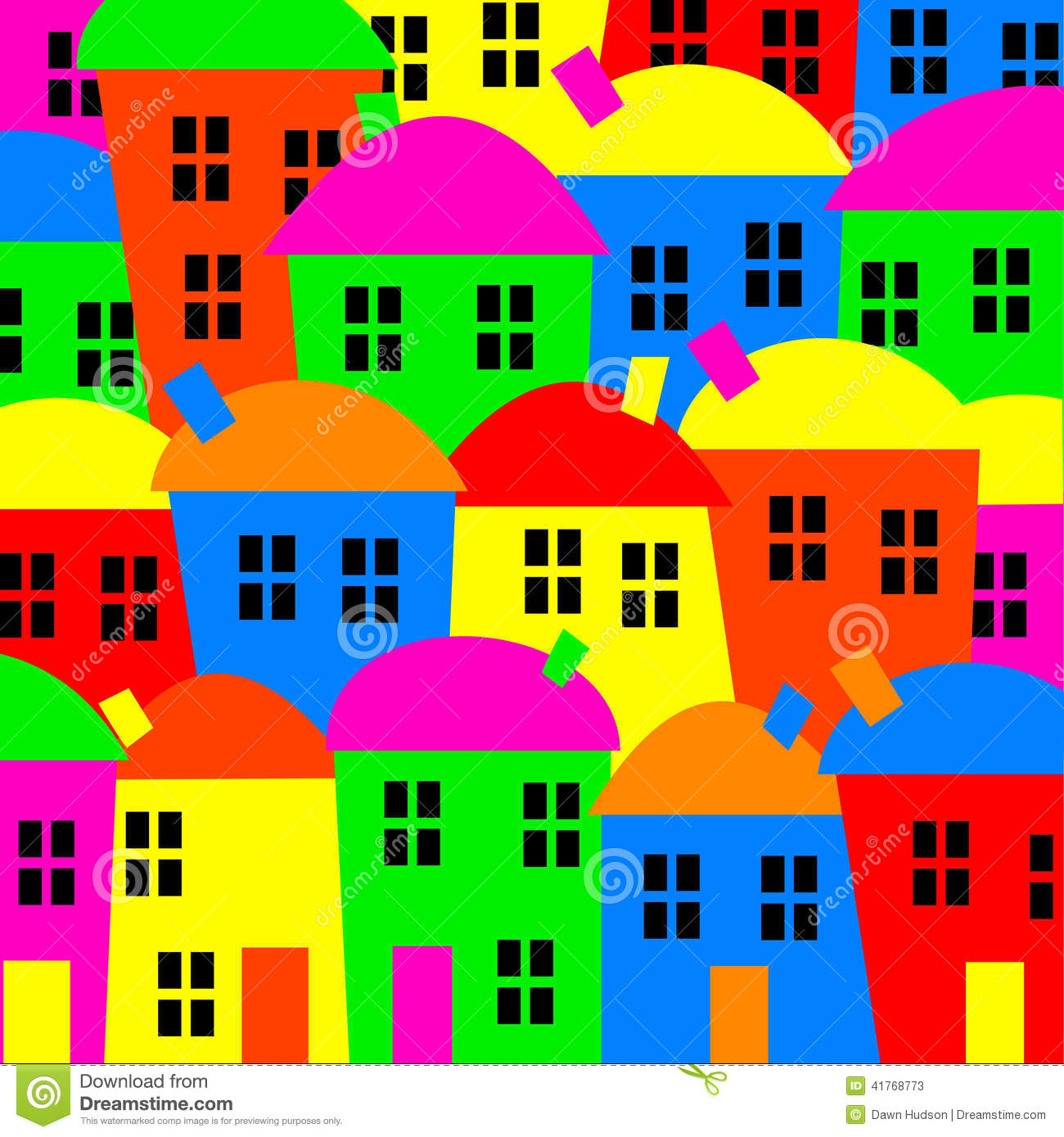 1300x1389 Village Clipart Housing Community