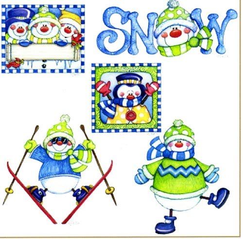 500x493 357 Best Clipart Hiver Images Card Book, Christmas