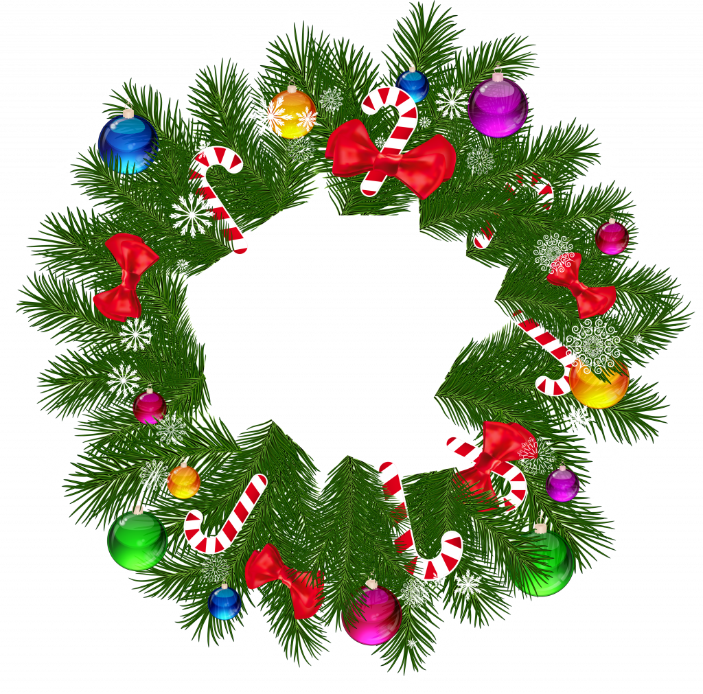 1024x1011 Christmas ~ Freestmas Wreath Clipart The Cliparts Artificial Horse
