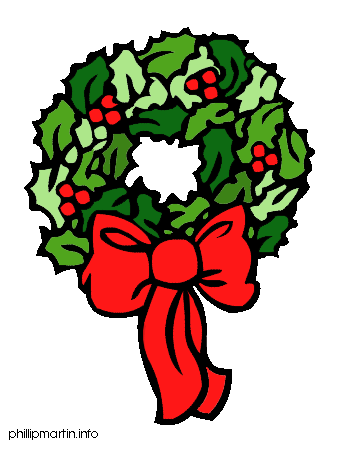 342x450 Candy Cane Clipart Christmas Wreath