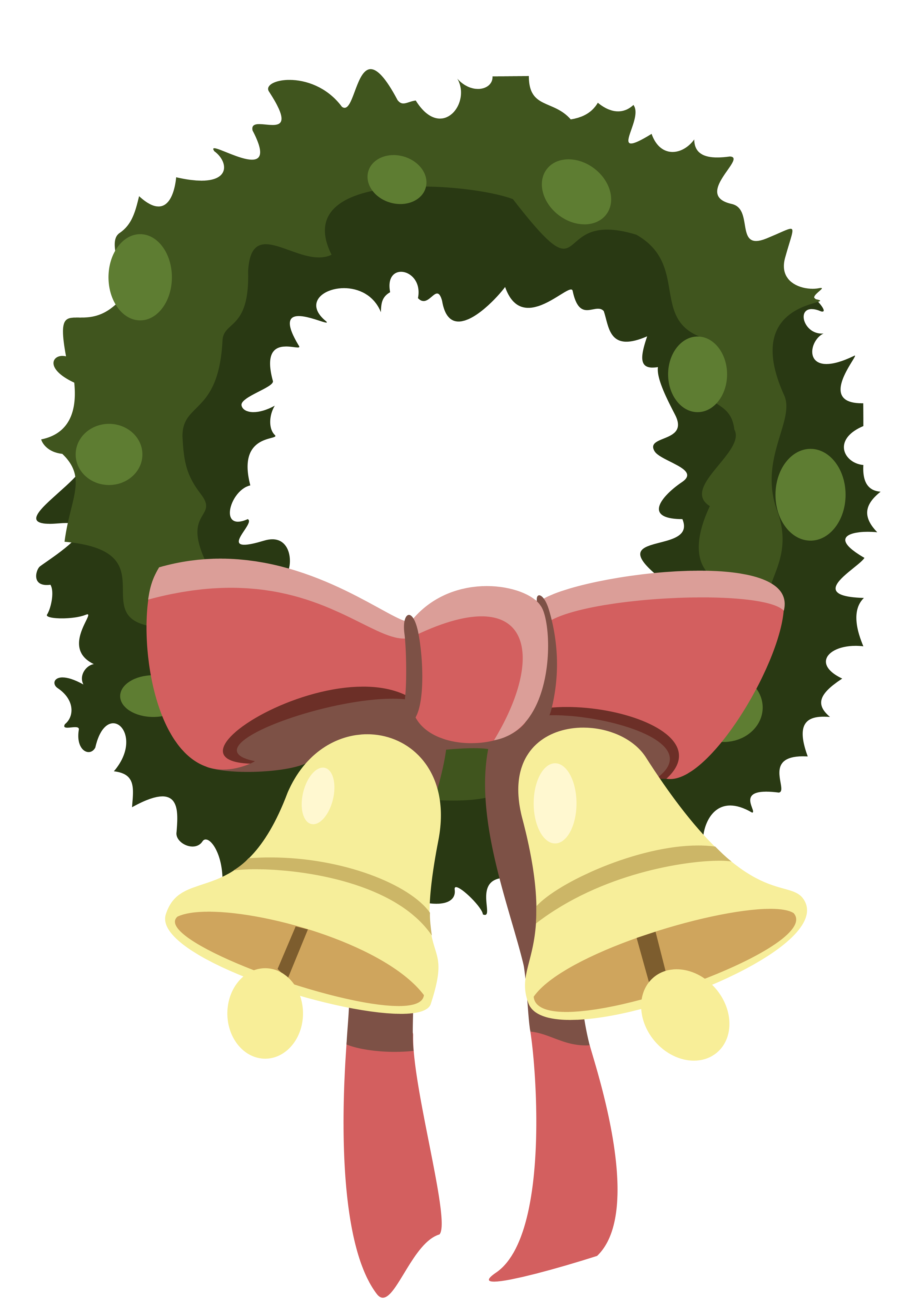 3491x5000 Canterlot Christmas Wreath By Liamb135