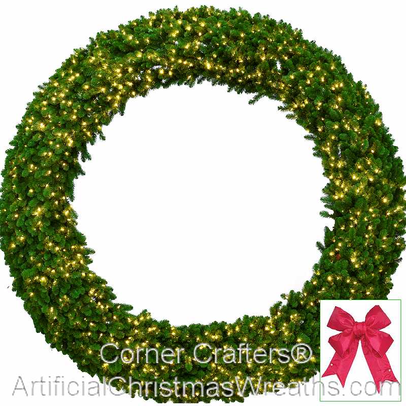 800x800 8 Foot Christmas Wreaths 96