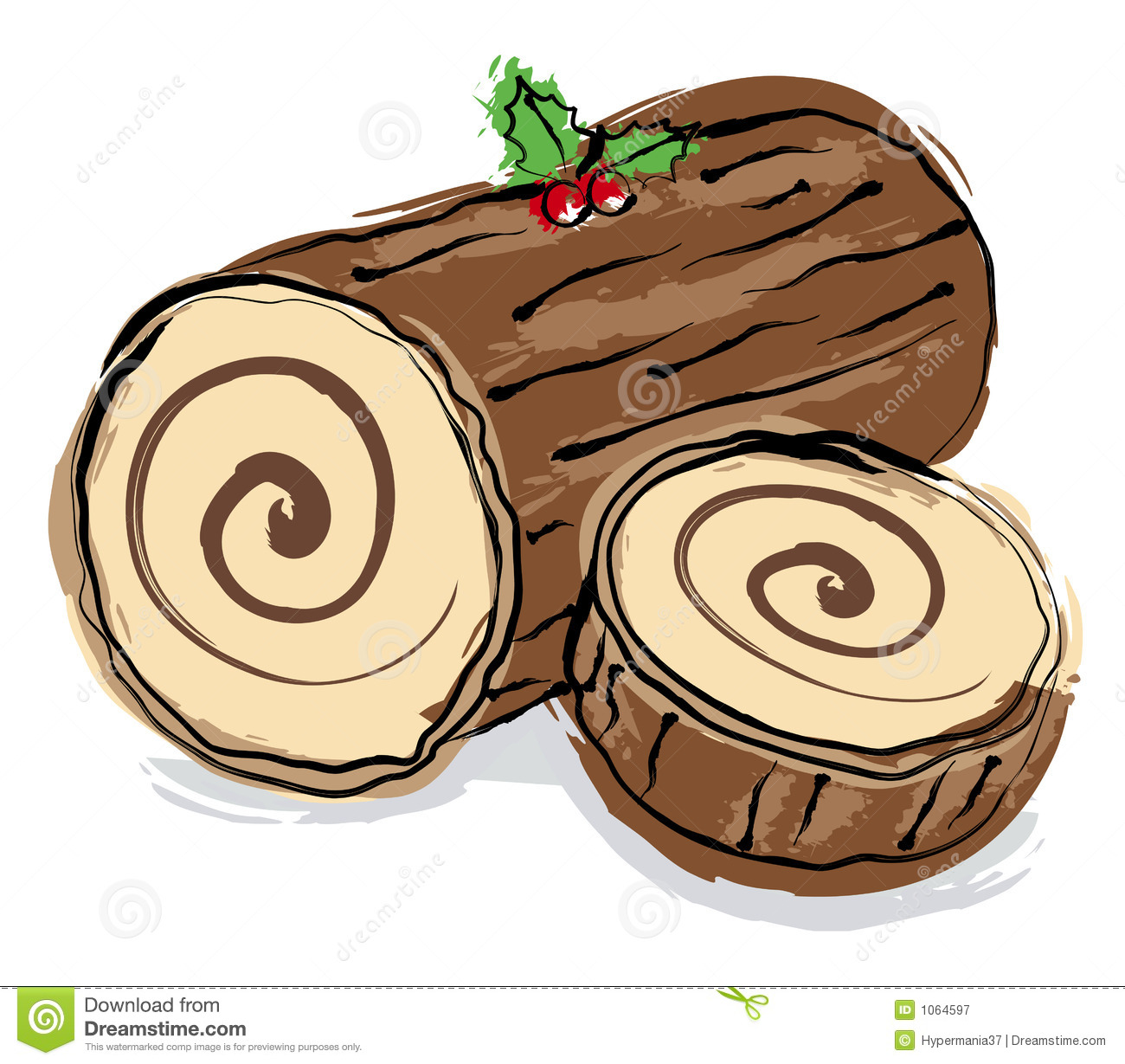 1300x1229 Christmas Yule Log Clipart
