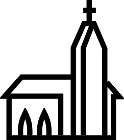 243x274 Church Clipart Outline