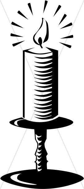 272x612 Candle Clip Art