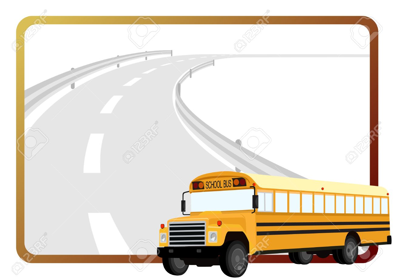 1300x919 Bus Clipart Background
