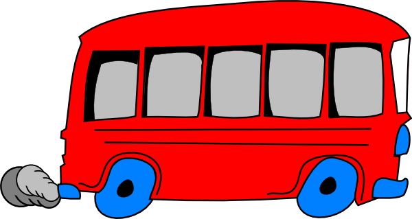 600x319 Red School Bus Clip Art