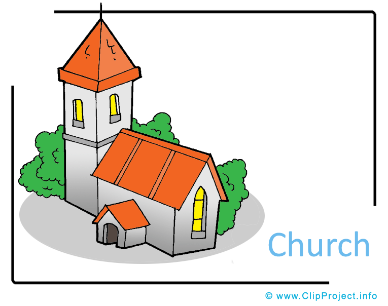 765x604 Free Clip Art Church Image