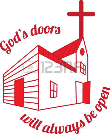 369x450 Steeple Clipart Church Doors