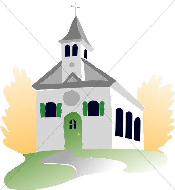563x612 Welcoming House Of Worship Church Clipart