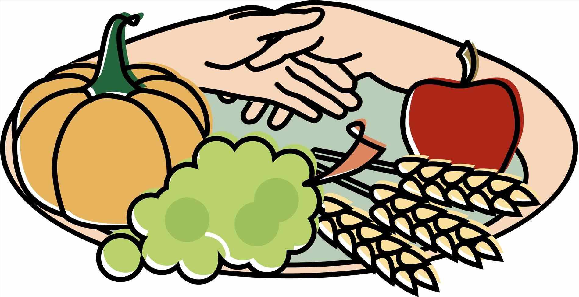 1899x976 Family Thanksgiving Dinner Clipart