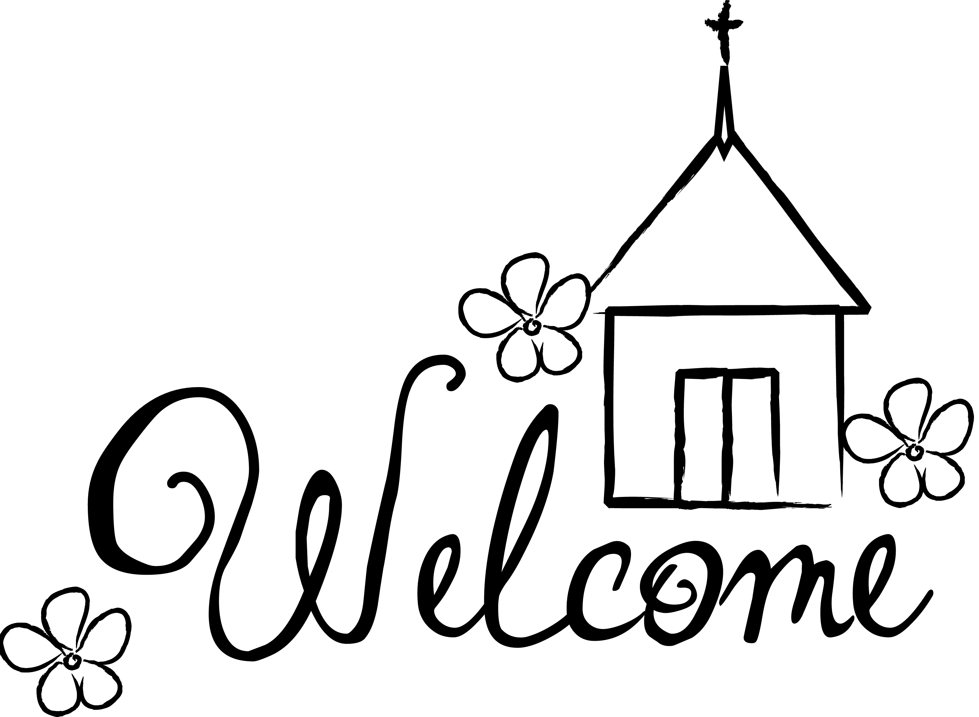 3300x2417 Welcome To The Church Family Clipart