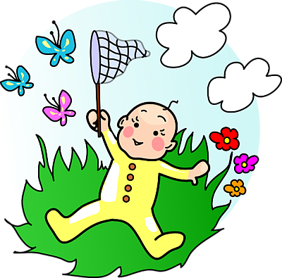 400x395 Christian Church Nursery Clipart