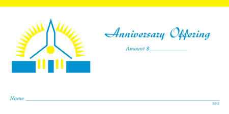 450x225 Baptist Church Envelope