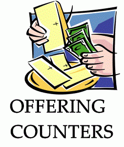 254x300 Offering Counters Mount Olive Lutheran Church