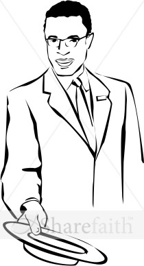 210x388 Usher Clip Art Free